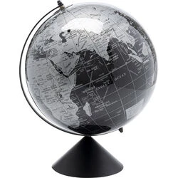 Deco Object Globe Top Black 40cm