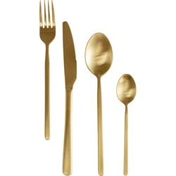 Cutlery Gloria Matt Gold (16/part)