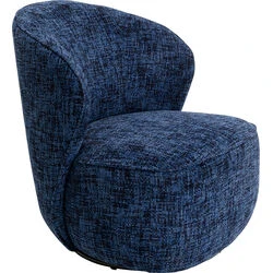 Swivel Armchair Ellie Blue