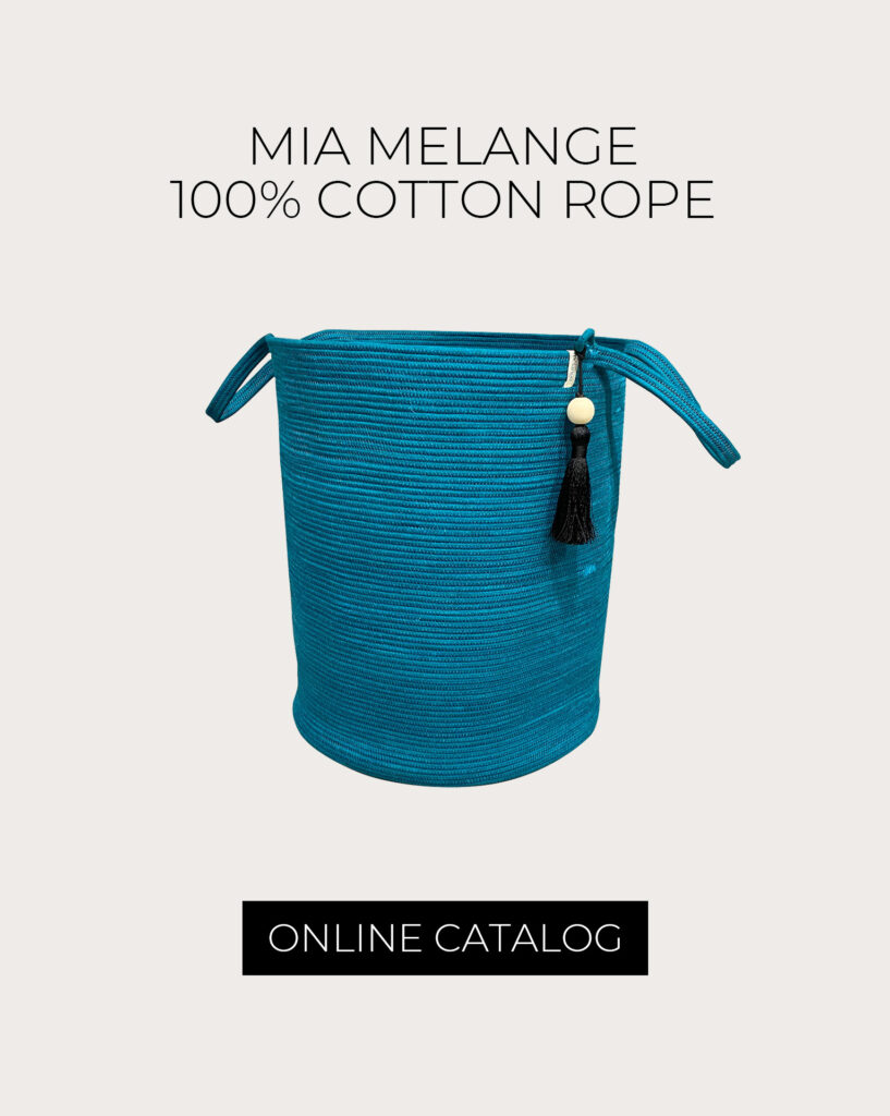 Mia Melange Exclusive Cotton Rope Decor Catalog